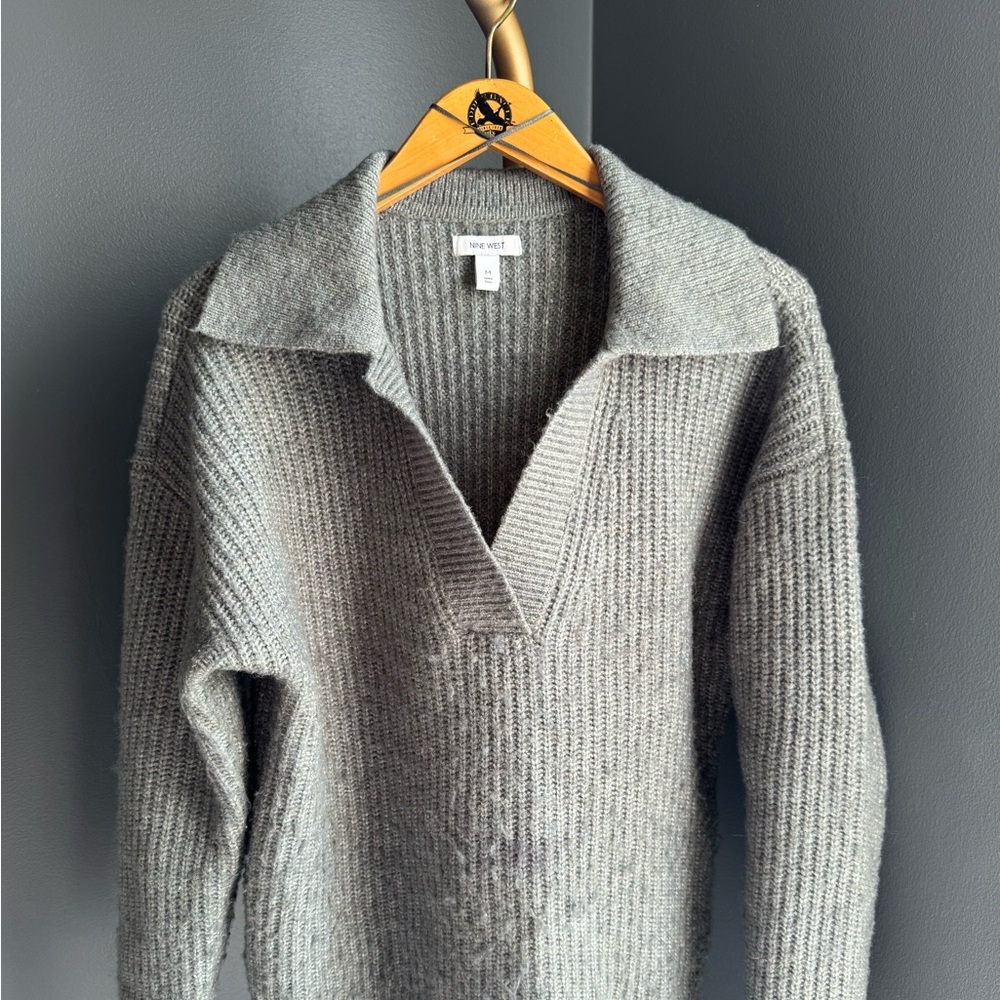 Nine West Polo Sweater Size M